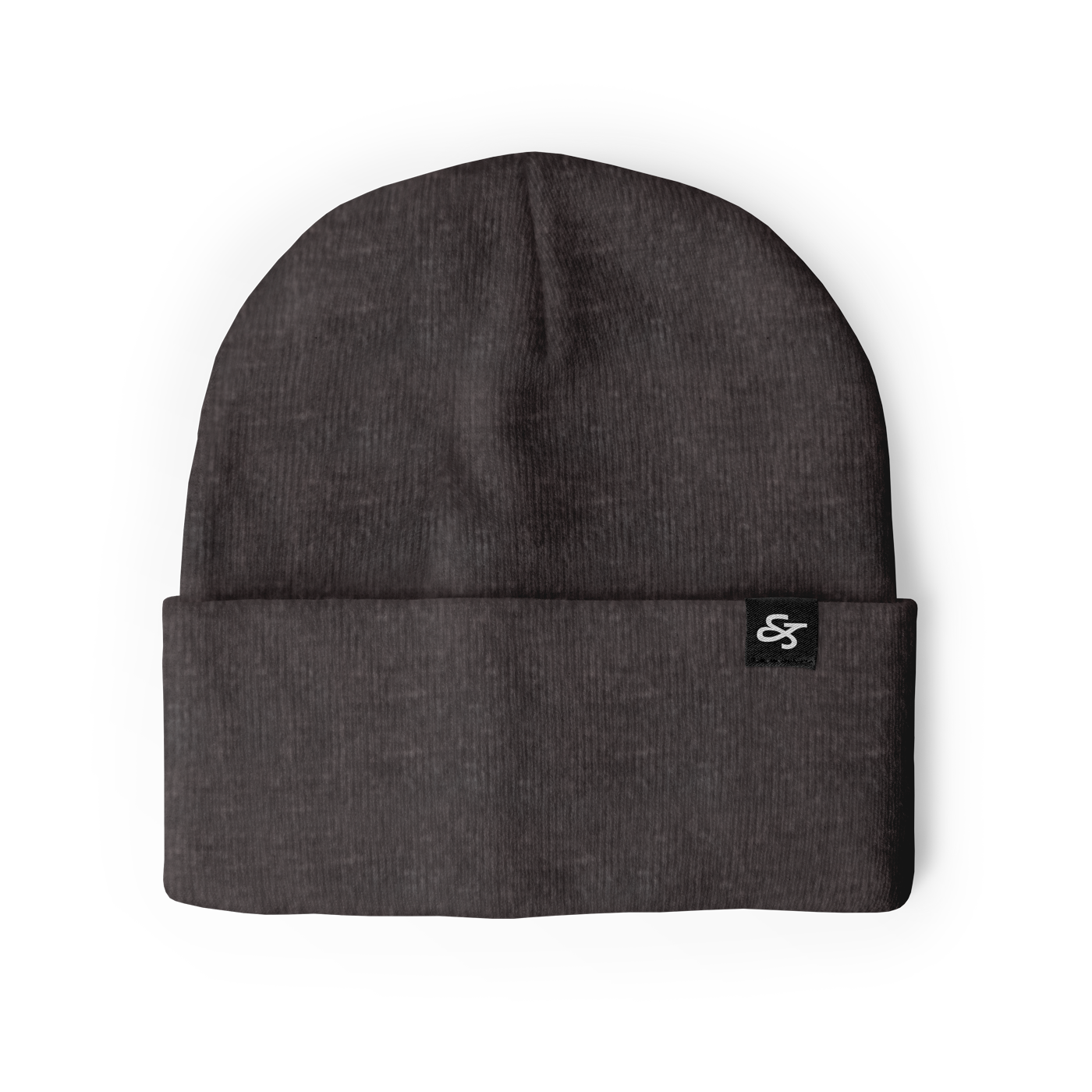 THE MONOGRAM CUFF BEANIE – OATMEAL, SADDLE, CHARCOAL