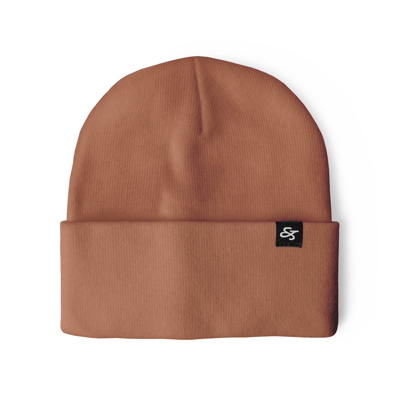 THE MONOGRAM CUFF BEANIE – OATMEAL, SADDLE, CHARCOAL